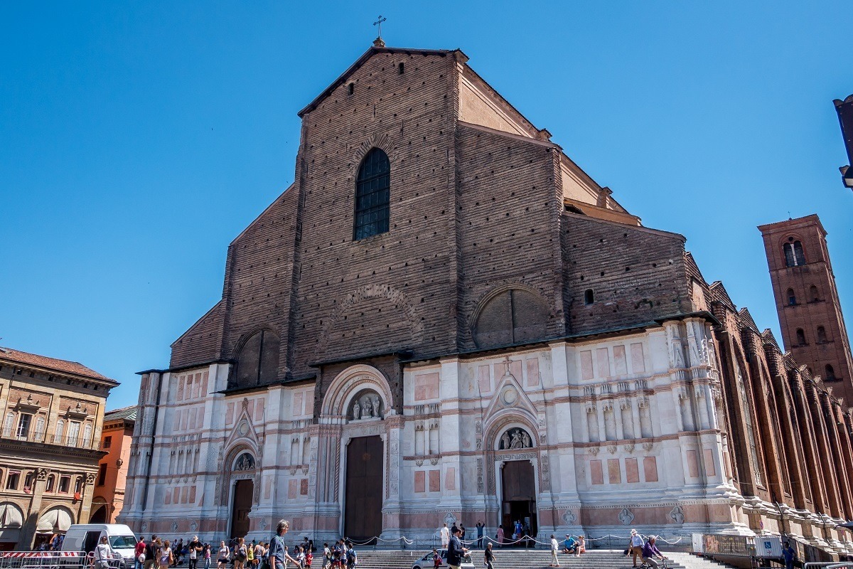 Exterior of the Basilica of San Petronio