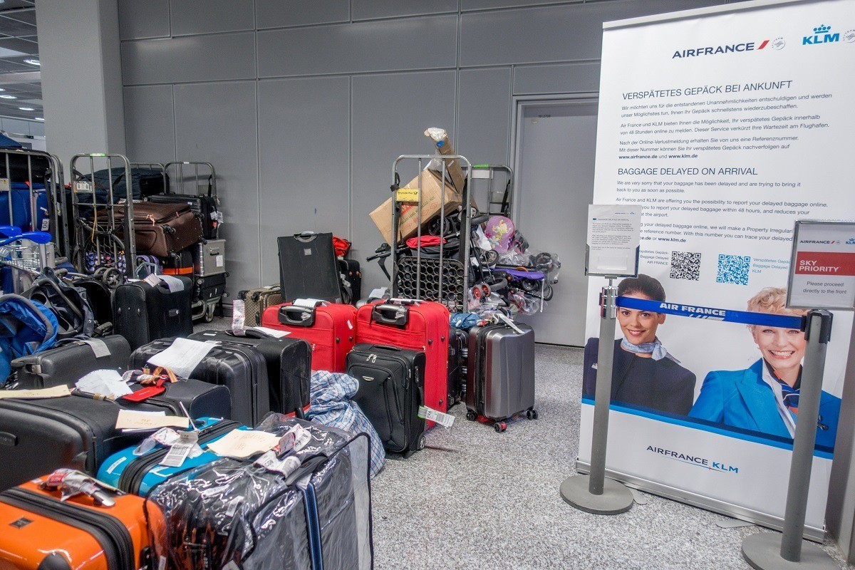 Missing bag store american airlines