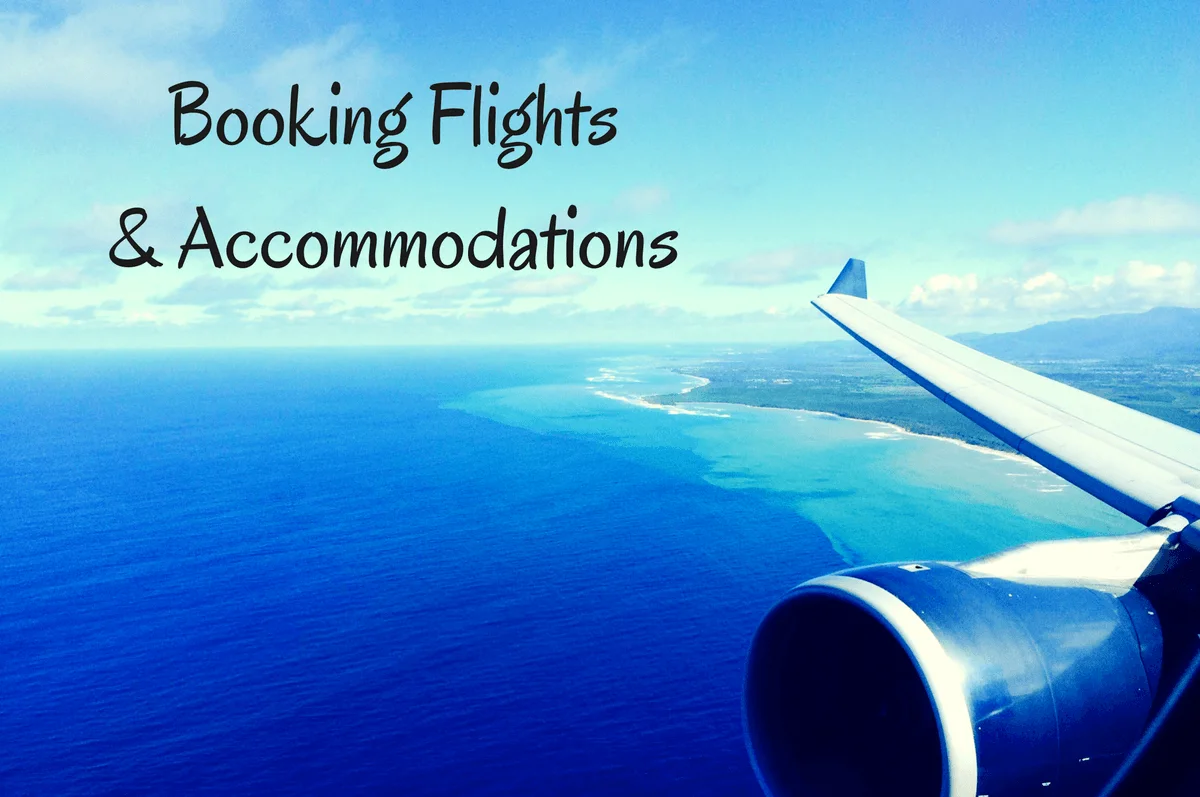 Travel resources for booking flights and accommodations