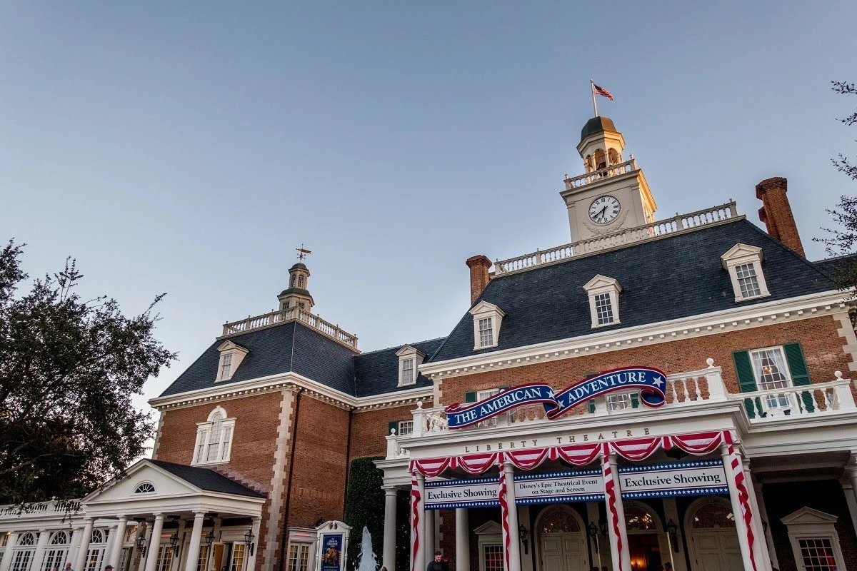 American Adventure pavilion at Epcot