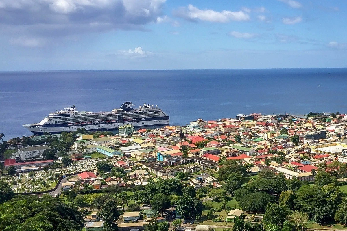 Using our cruise tips and tricks on the Celebrity Summit in Roseau, Dominica