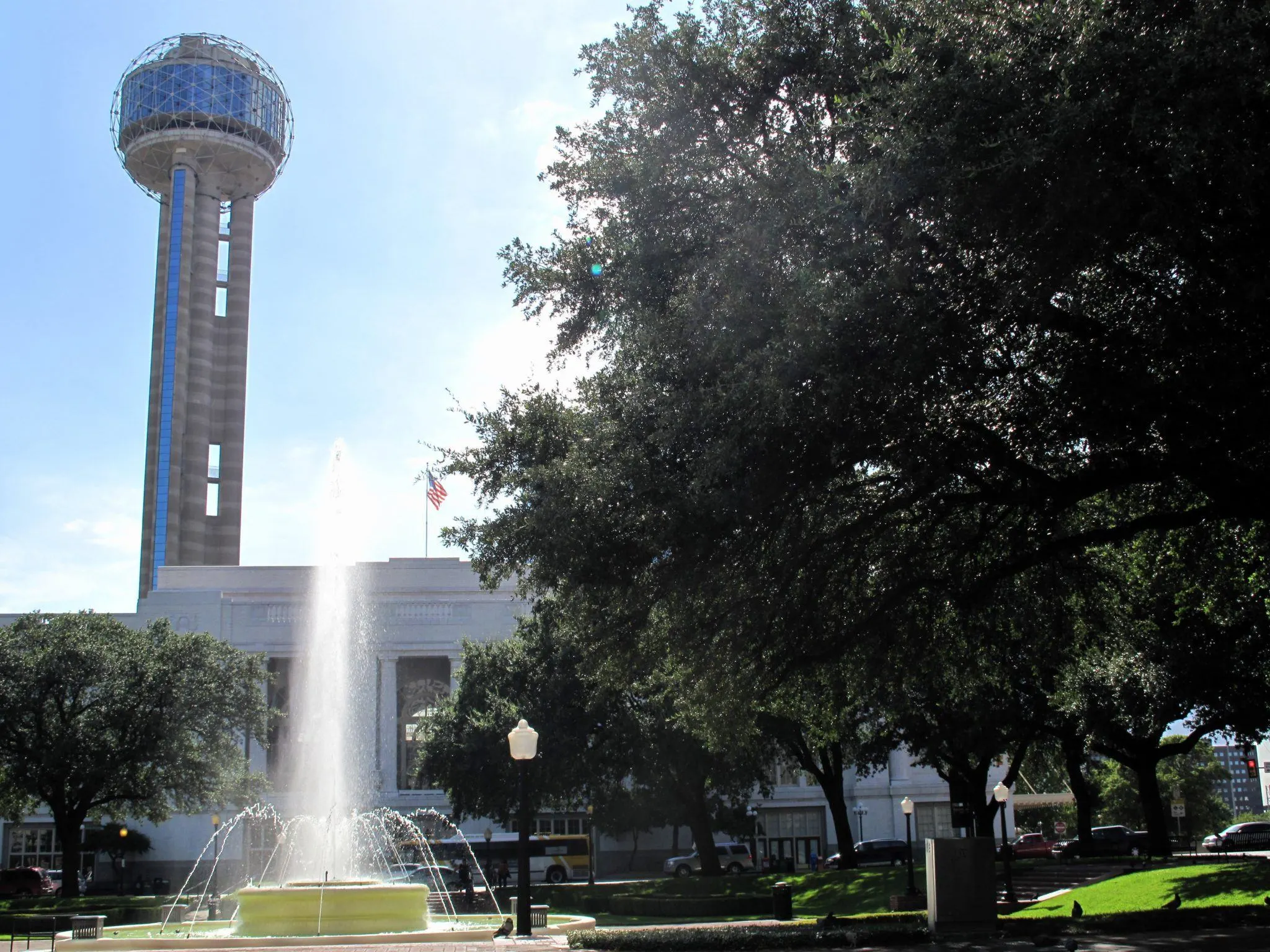 Tower with a sphere at the top