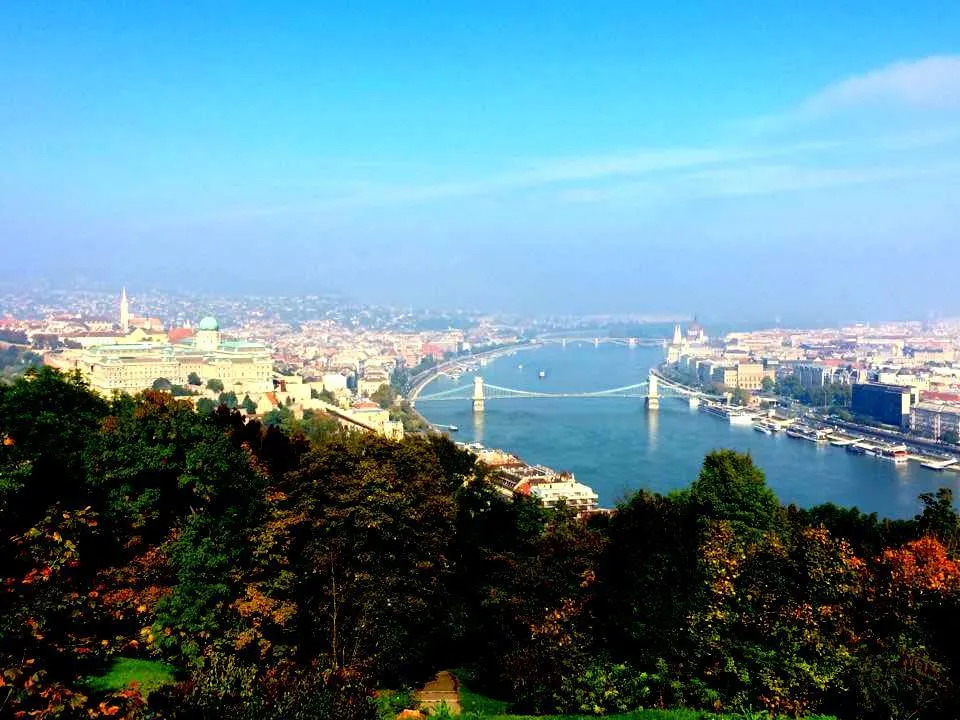 One of the best things to do in Budapest is visit the citadel for incredible views.