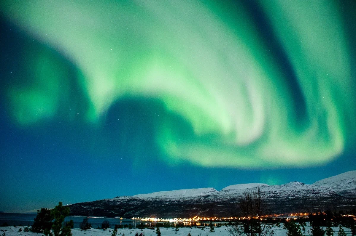 The northern lights Tromso.