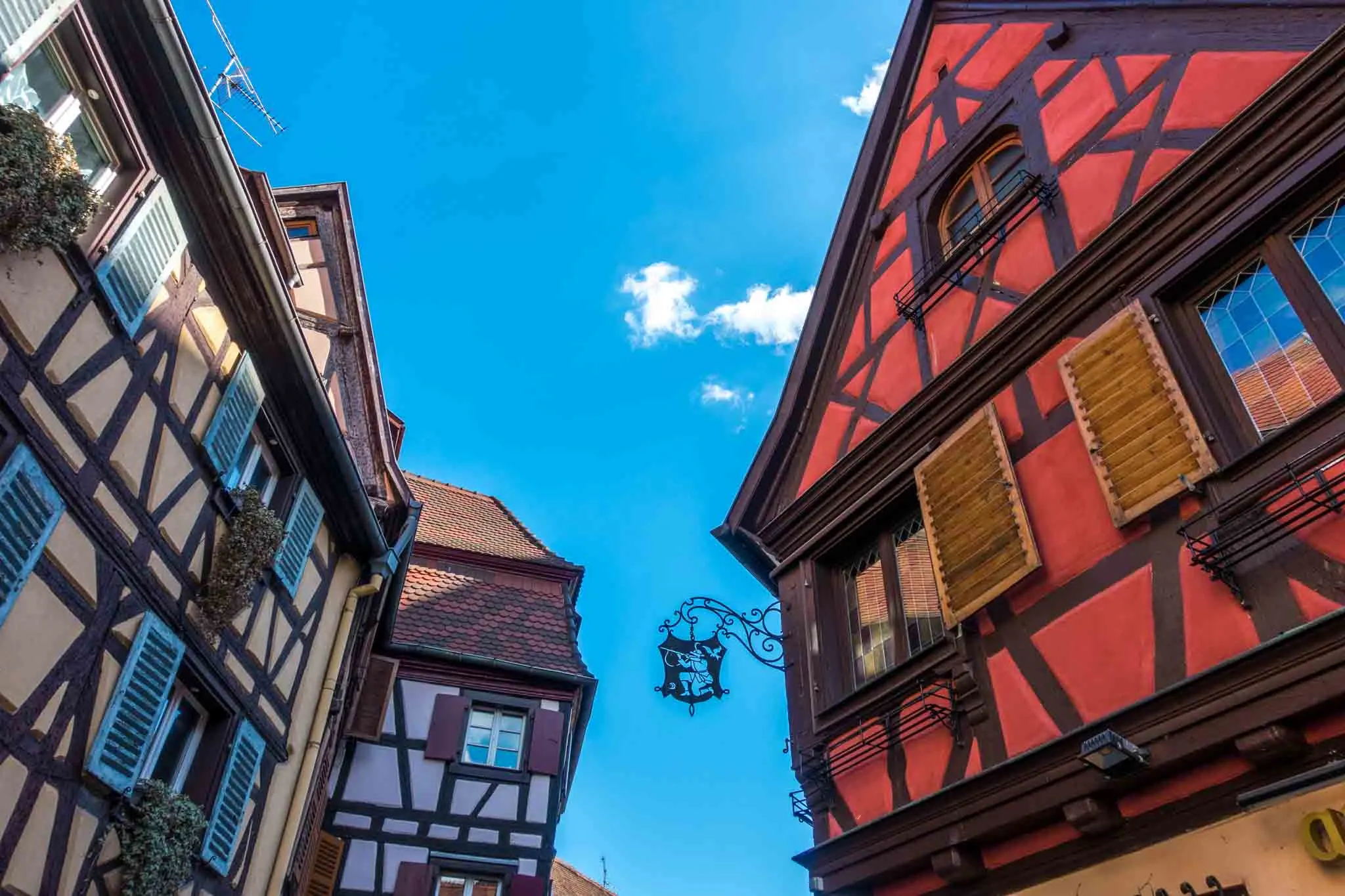 Half-timber buildings of Colmar, France