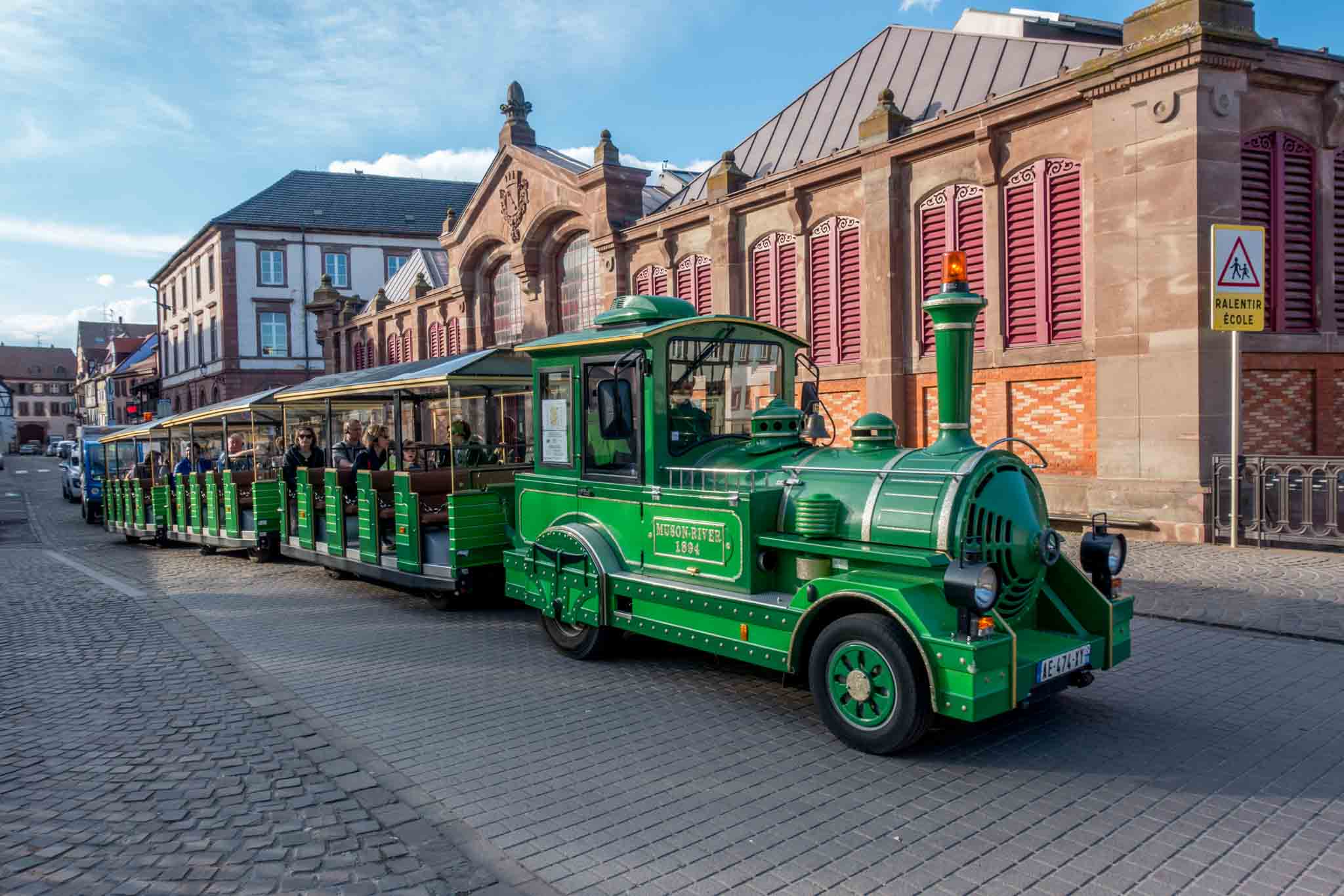 Green tourist train