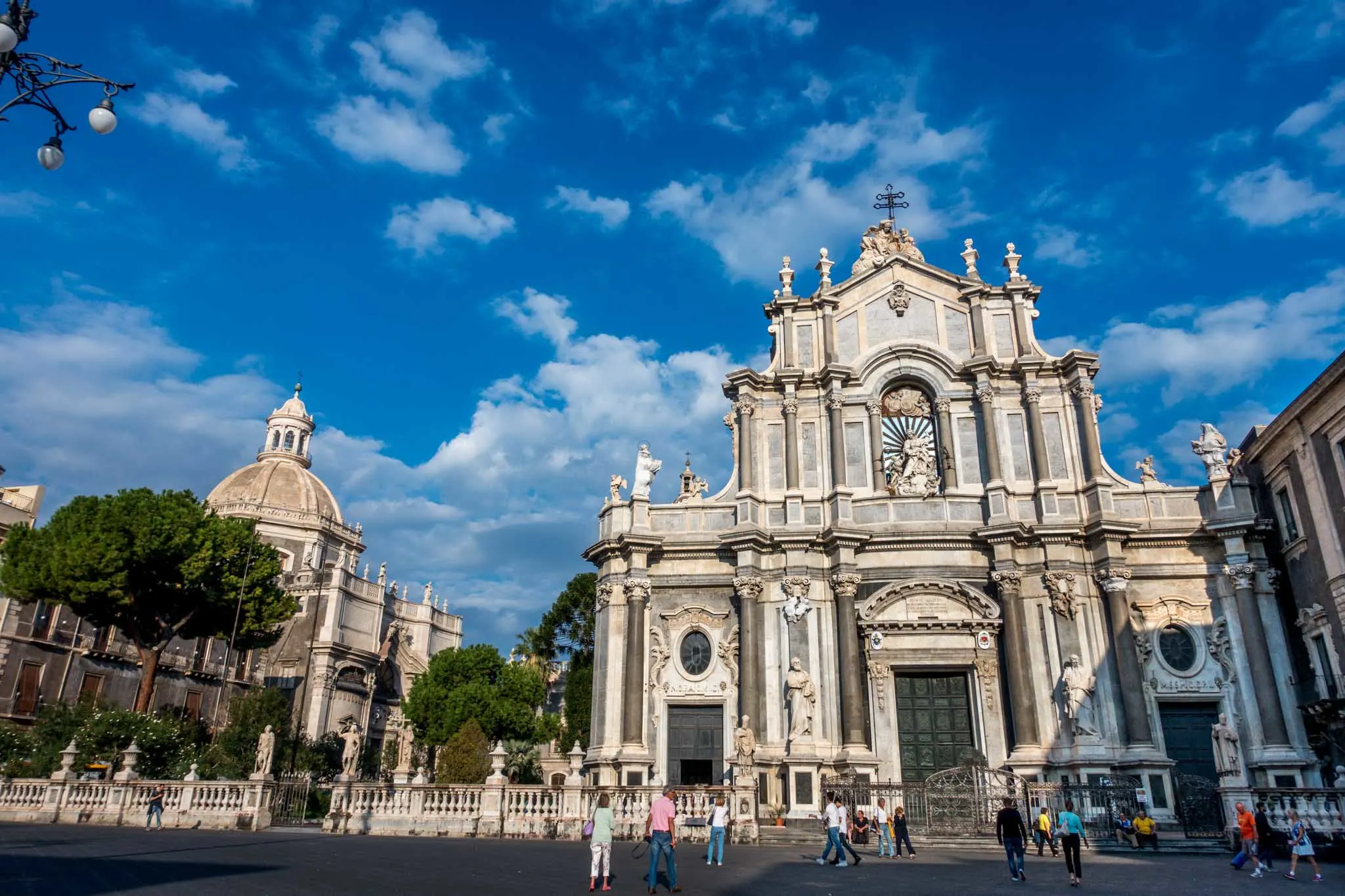 The Piazza del Duomo is one of Catania Sicily top sights