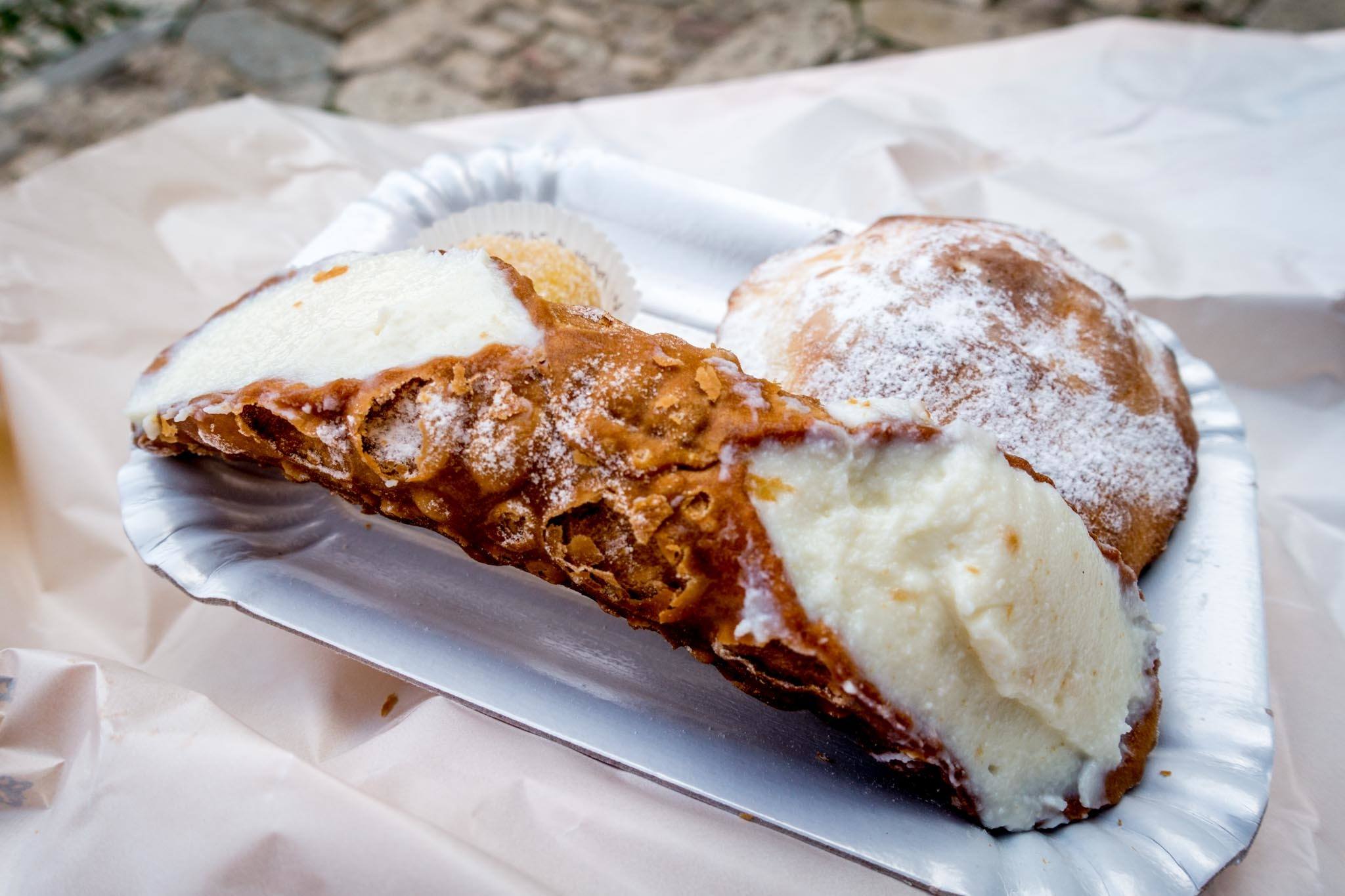 Trying cannoli from Maria Grammatico's is one of the top things to do in Sicily