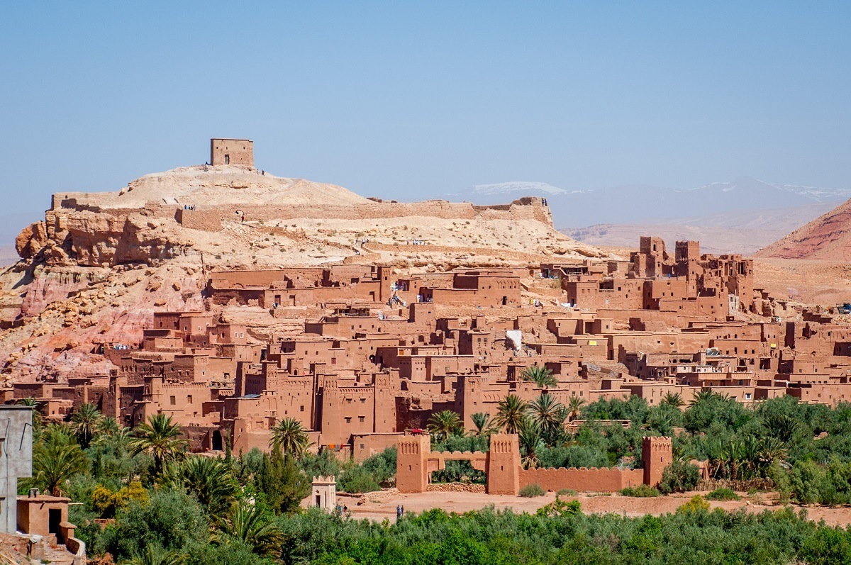 The fortified village of Ait Benhaddou, Morocco