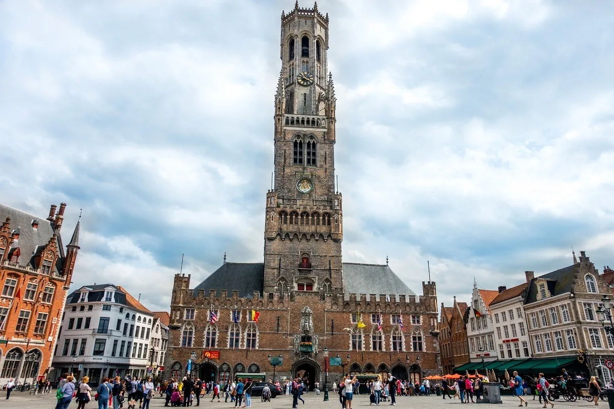 Market Square and bell tower. 