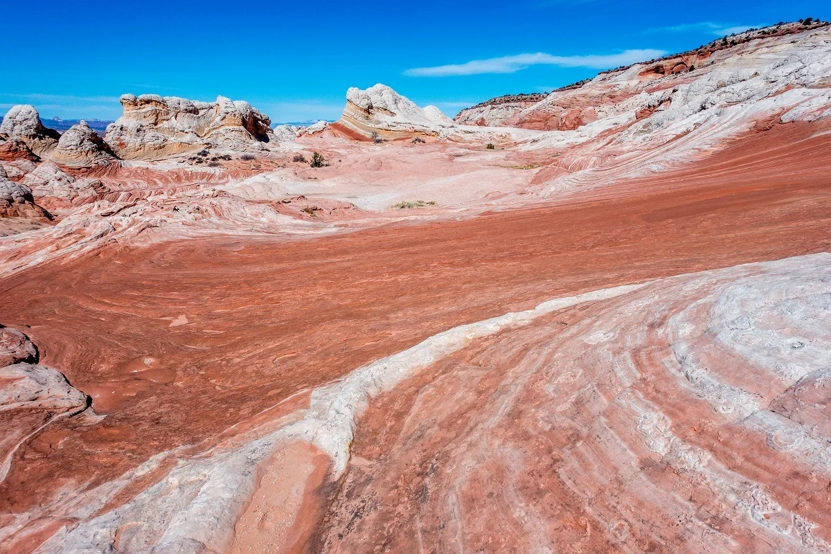 Wavy sandstone formation