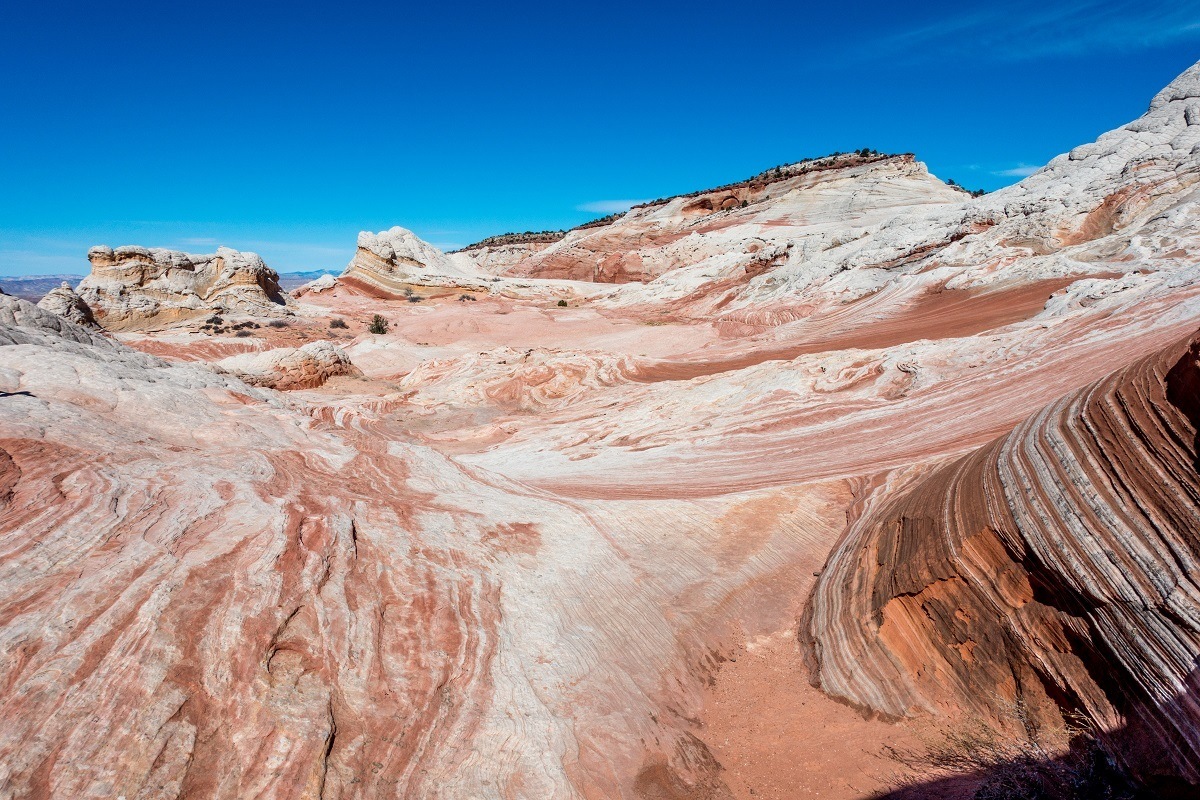 Sandstone rock formations in Arizona