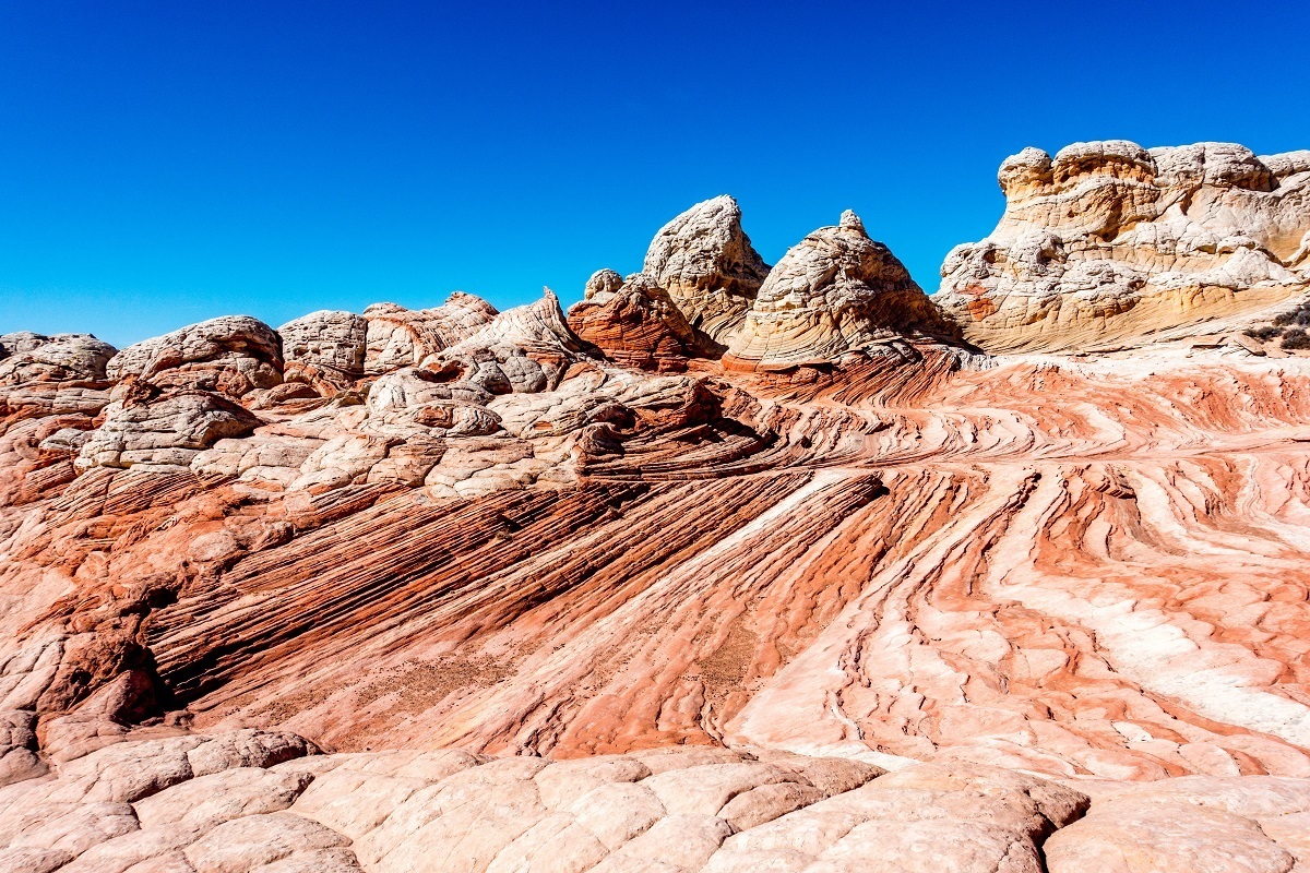 The beautiful Arizona sandstone rock formations