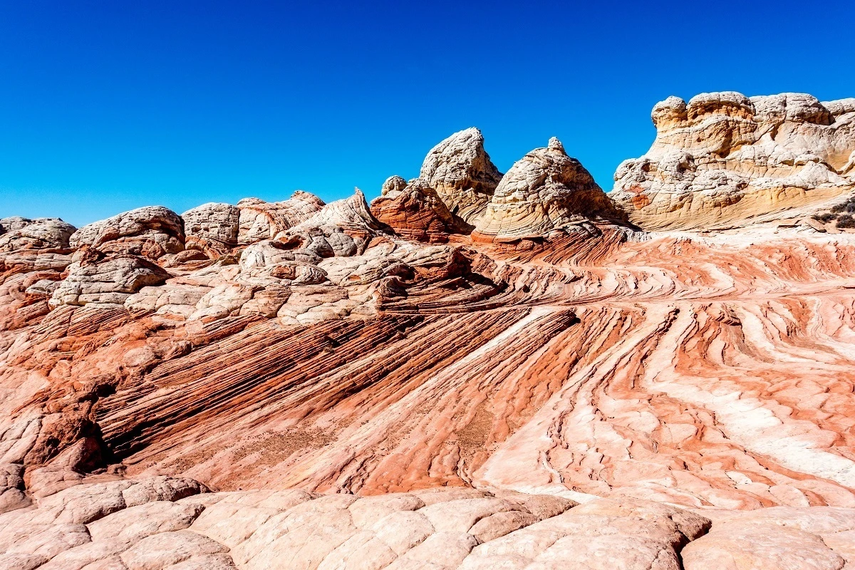 The beautiful Arizona sandstone rock formations