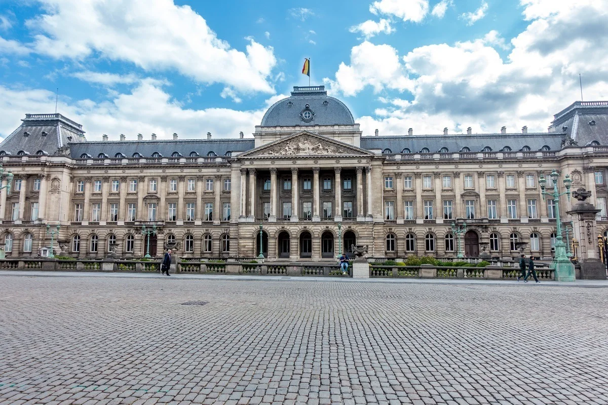 Large building with arched windows