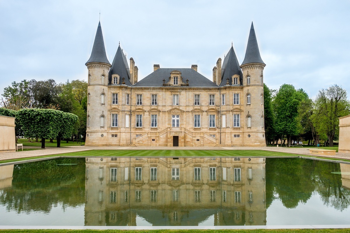 Visiting Chateau Pichon Baron in the Pauillac region is one of the easy day trips from Bordeaux, and you get to try great wines