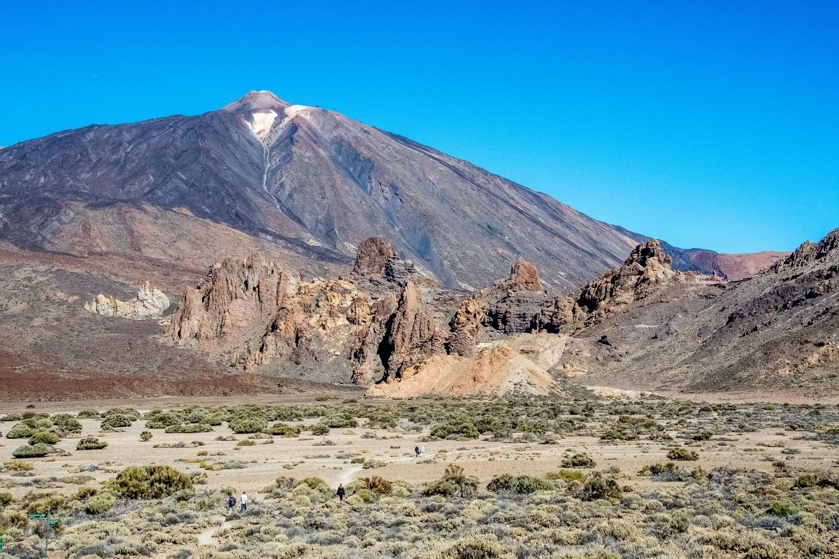 Visiting the Mount Teide volcano in Tenerife, Spain's highest mountain.