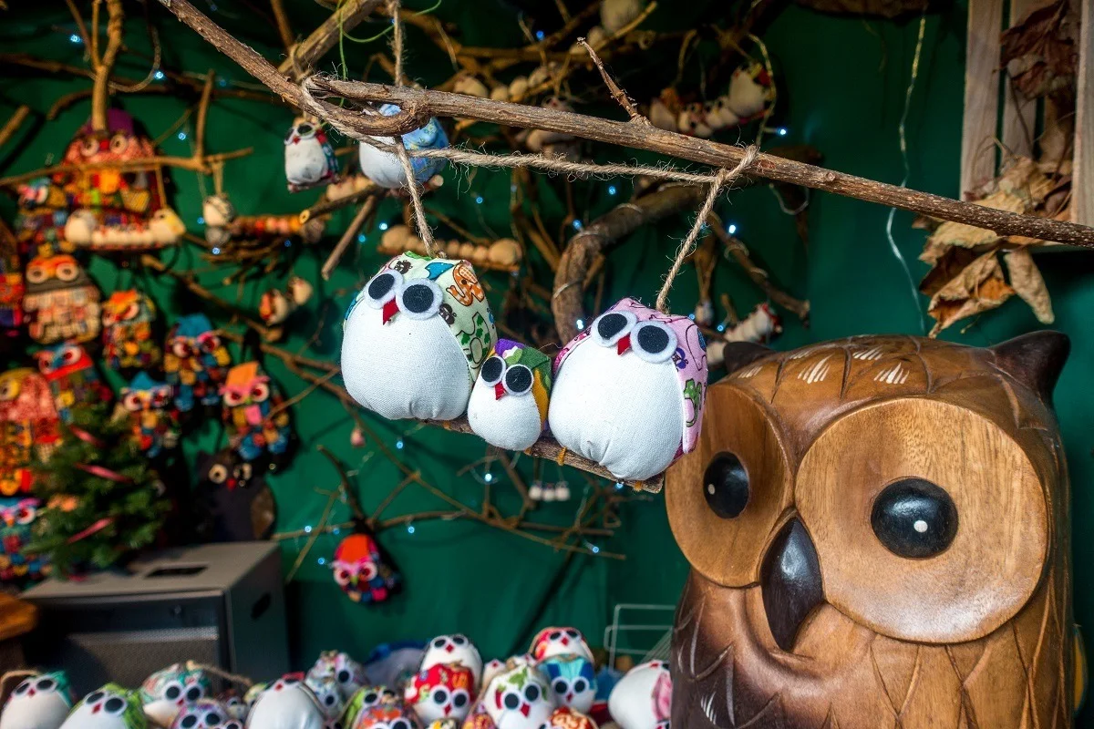 Owl ornaments and crafts for sale