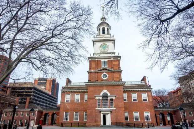Independence Hall is one of the top sights in Philadelphia PA