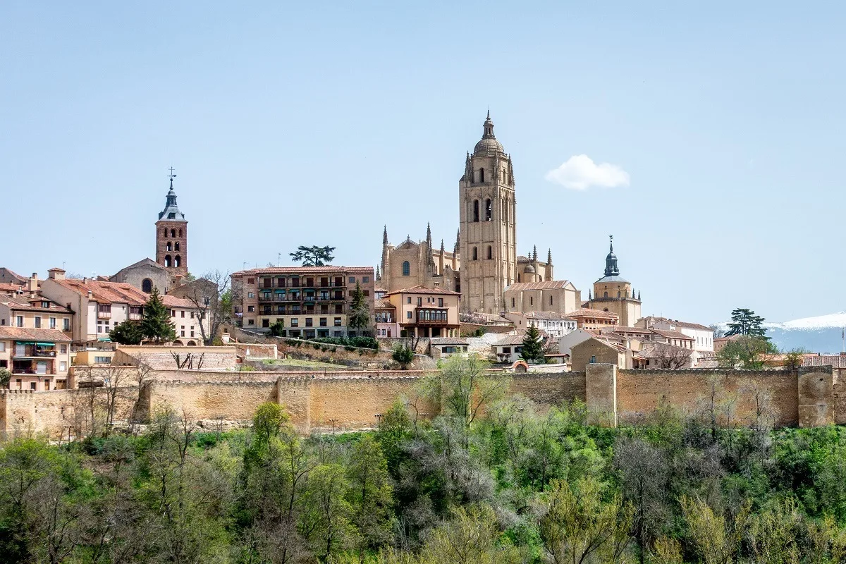 Segovia Cathedral is one of the sites to see on a Madrid to Segovia day trip