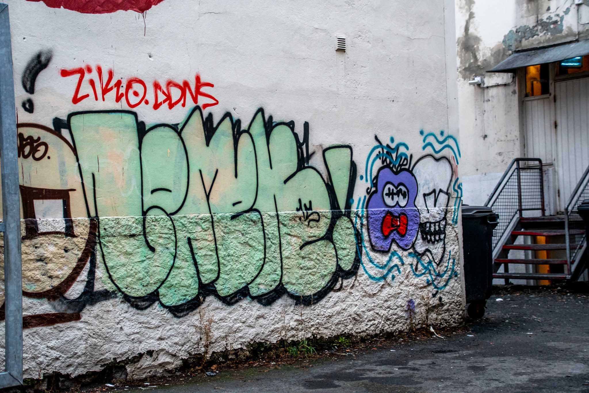 The street art movement began with basic tagging in Reykjavik