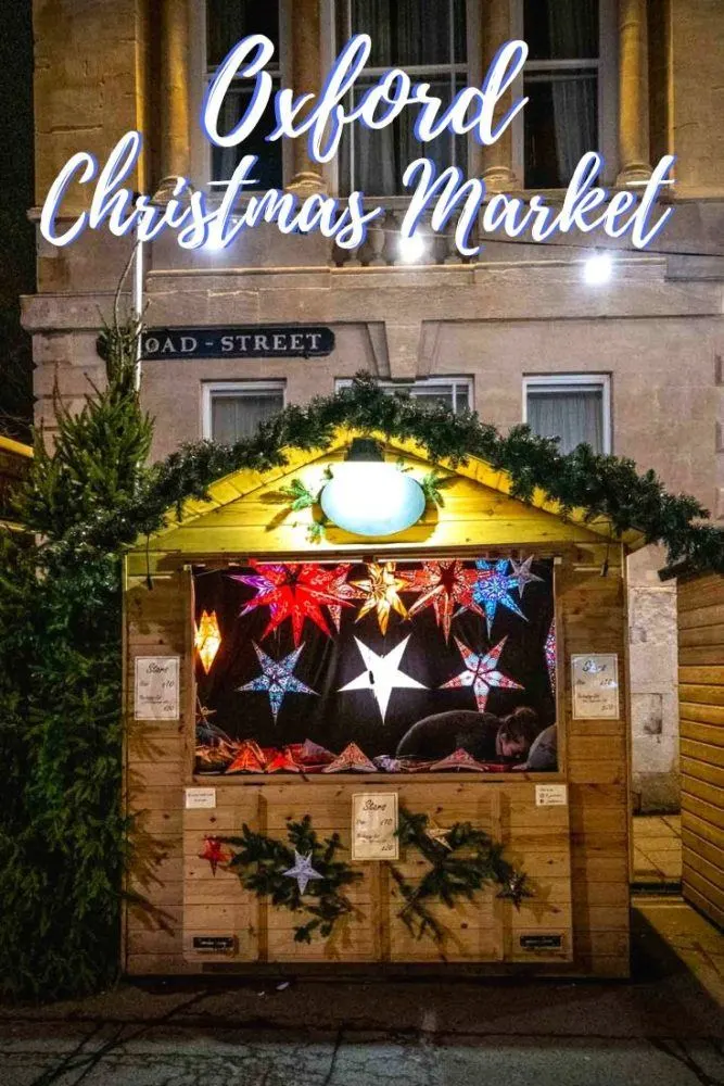 Oxford Christmas Market Guide