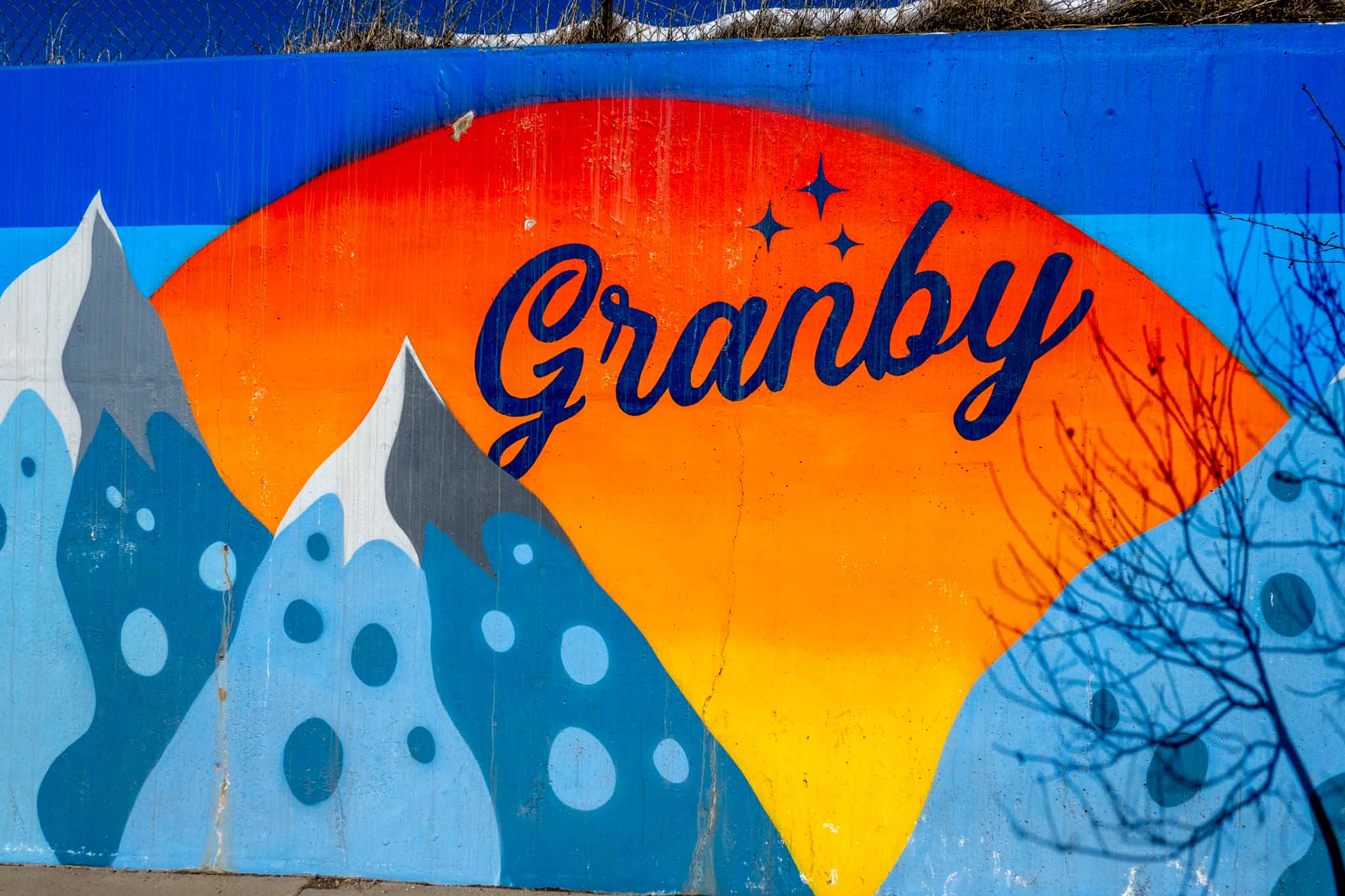 Granby mural by So-Gnar Creative Division