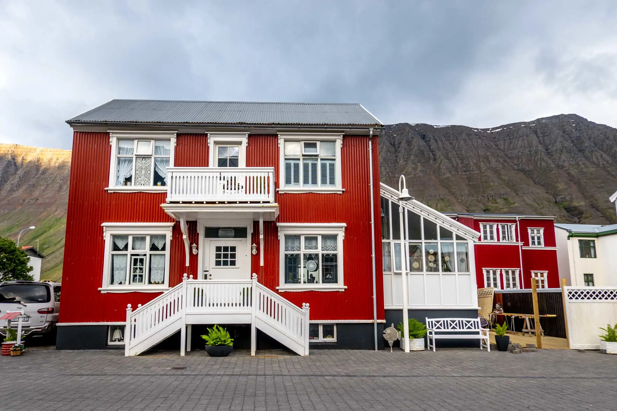 Red house in Isafjordur