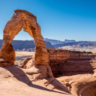 The Delicate Arch in Arches National Park