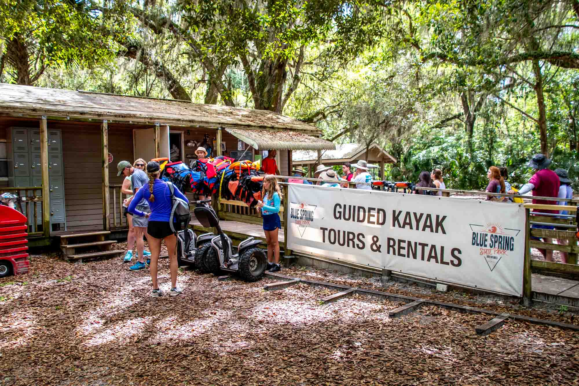 Place to rent kayaks in Blue Spring