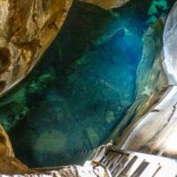Stóragjá Cave pool