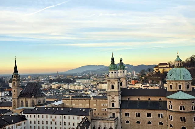 View of the Salzburg Old Town