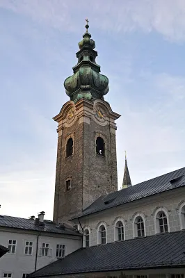 The Church Tower in Salzburg